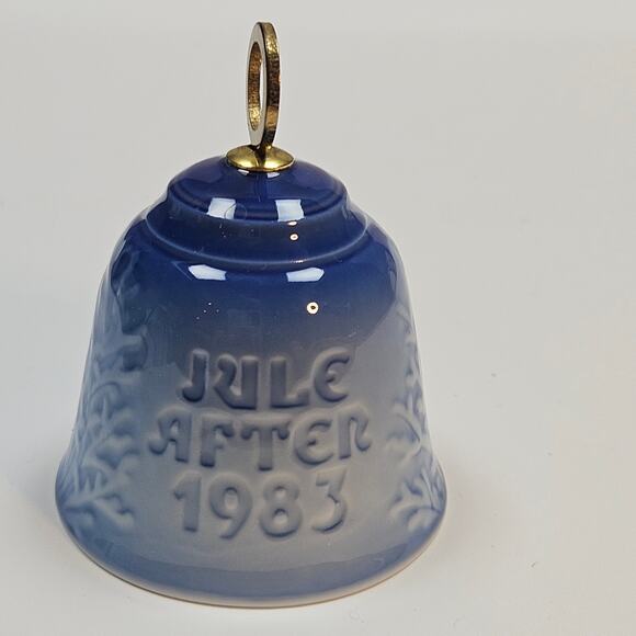 VTG Bing Grondahl 1980 83 84 89 Porcelain Christmas Bells  Copenhagen Denmark 3" - Picture 3 of 9